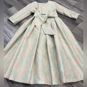 Mint and Pink floral dress